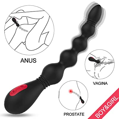 Mute Design Anal Beads Vibrator - Enjoy the private pleasure experience
