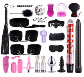 Dangerous Holiness - BDSM beginner set black