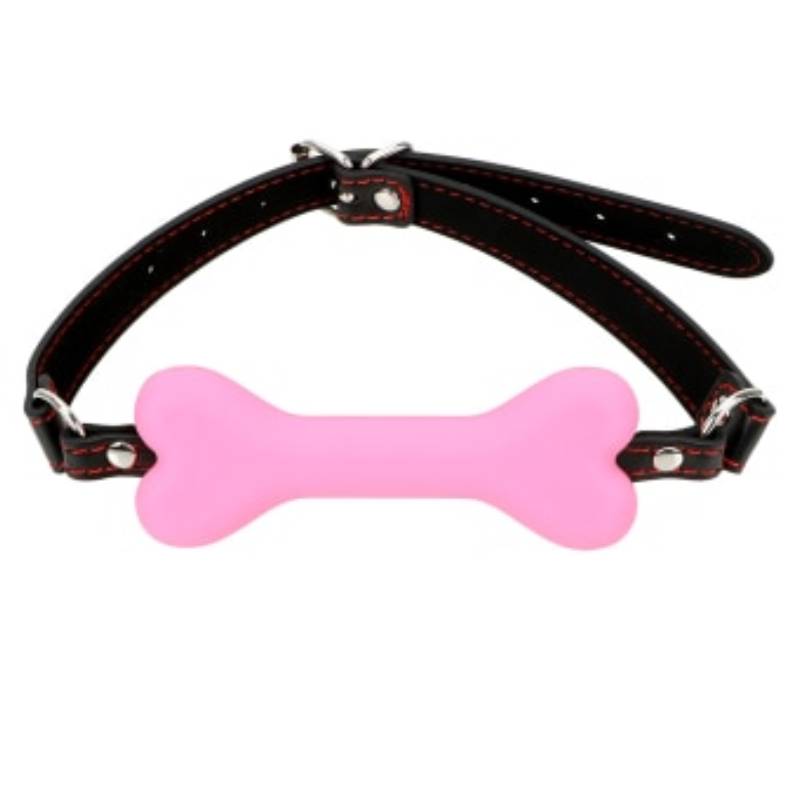 Pink Bone Gag - Sweet and delicate punishment