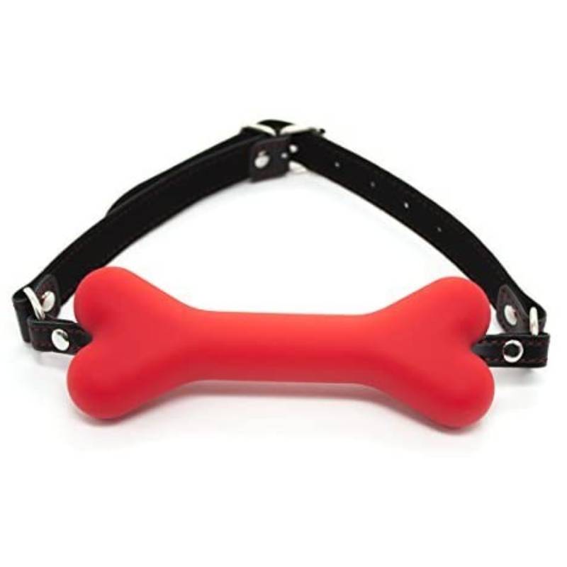 Red Bone Gag - your punishment is coming in a very sexy way