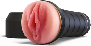 Max Satisfaction Flesh Light - Male Masturbator Super Pleasure for Men - Cup Penetration, Pussy Imitation Super Soft Vibrating