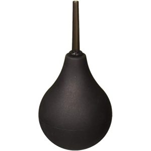 Enema TPE Black 240ml Inflatable Butt Plug