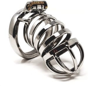Seductive Male Chastity Cage SteelBound Catheter Chastity Cage