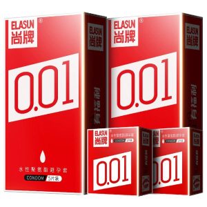 Elasun Condom 3 Pack - Quality Latex Water Based Lubricant Warm Cool Normal