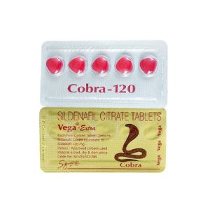 Cobra Sildenafil 120 Mg Viagra Tablet Silk Touch Sex