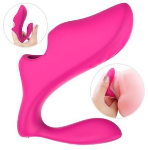 G Spot Finger Sleeve Vibrator (Remote Controlled) Couples Anal Toy