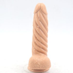 7.87inch Double layer Female Silicone Dildo Mighty Toad Stool Dildo