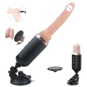 Thrusting Dildo - Thrust Kings - Mini Fuck Machine Pink female vibrator