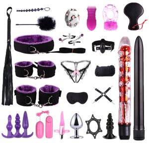 BDSM Kit 26 Pcs - Fruity Fun! Sadistic Lock for Mouth