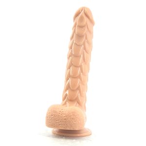 The Armadillo 9.13inch Suction Cup Dildo dildo with scrotum