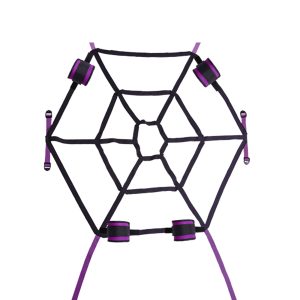 Daze Spider Web Bed Restraint System Masturbator Pleasure Toys