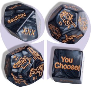 Erotic Dice - sexual games - pure naughtiness Kamagra Tablets