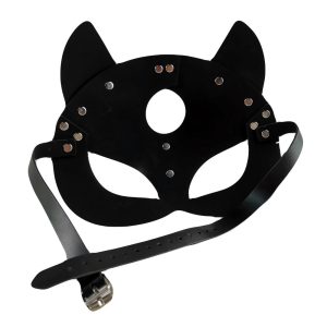 Cat Mask Sleeveless and Cutout Bodystocking