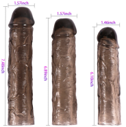 Textured Penis Sleeves 3 Pack