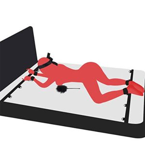 BDSM bed straps Pink Sex Machine