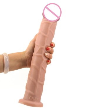 Long Maddley Dildo 13.2 x 2.4 Inch Appetizing Penis with Veins