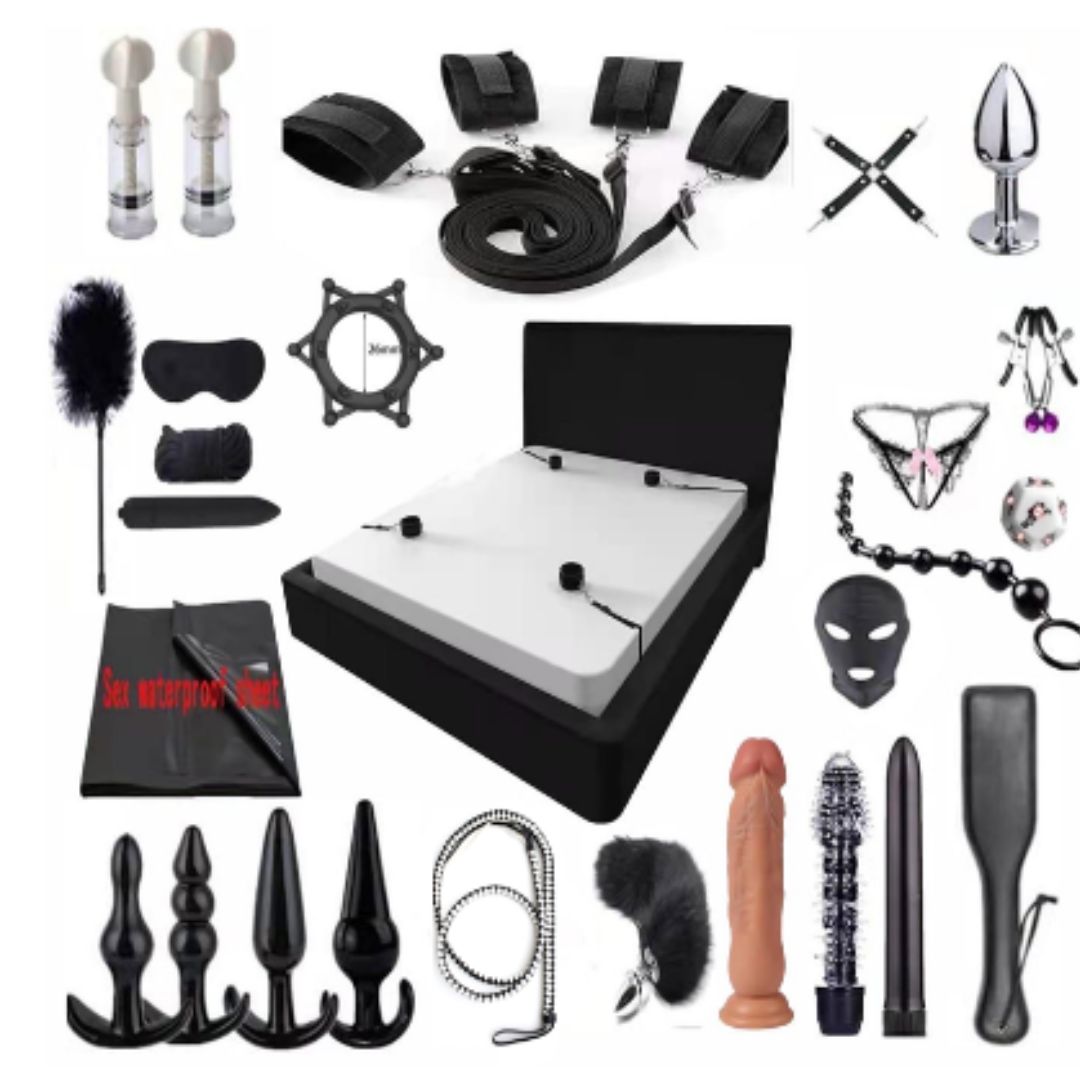 Eclipse of Passion 25-Piece BDSM Bondage Power Set