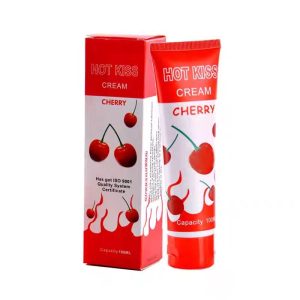 HotKiss Cherry Flavoured Lubricant 100ml - Delicious for an Unforgettable Night Bondage Bliss Essentials