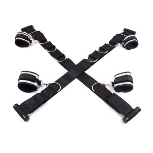 Over The Door Cross Leather Harness