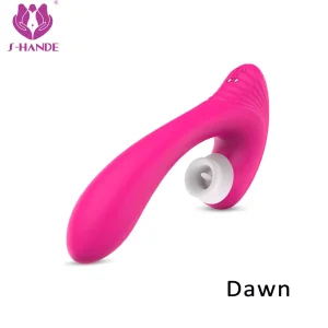 Candy's Clit Sucking Vibrator - Pinky and Steamy Adaptable Toy Bound for Pleasure 12-Piece