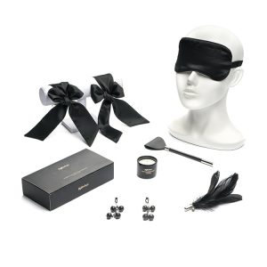 Six Piece Silk Beginners Bondage Kit Bed Straps Sexy Set