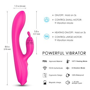 Rodger Rabbit Vibrator (Warming Technology) topnotch Lubricant Lube