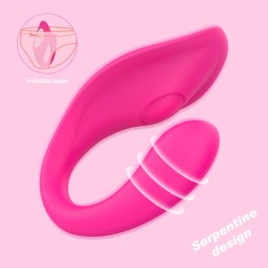 Remote Control U Shaped Vibrator Double Ended Vibrator