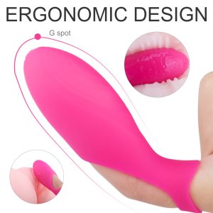 The Magic Touch Finger Vibrator LuxStretch Vibe Dildo