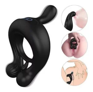 Unicorn-RCT Vibrating Cock ring vibrator and breast pleasure Anal injection vaginal syringe