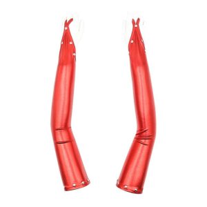 Spandex Red Gloves LuxStretch Vibe Dildo