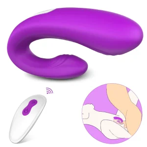 Remote Control U Shape Vibrator topnotch Lubricant Lube