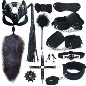 BDSM 13 PCS Beginners Set Neck Sleeve BDSM