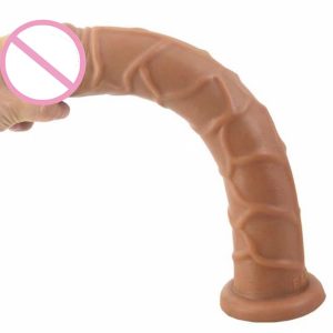 Long Julio Dildo 13.2×2.3 Inch Appetizing Penis with Veins