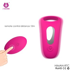 Remote Controlled Vibrating Cock Ring Anal injection vaginal syringe