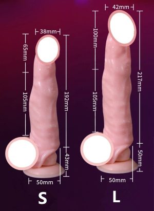 Silicone Penis Sleeve TPE Fetishistic Penis