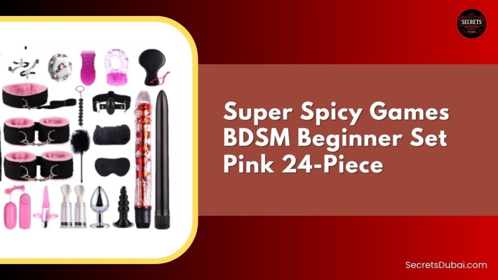 Super Spicy Games BDSM Beginner Set Pink 24-Piece