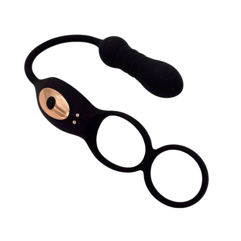 Ultimate Vibrating + Anal Cock Ring